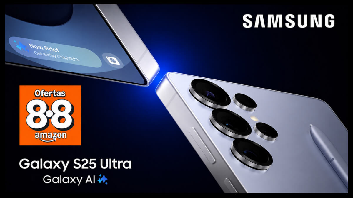 Esquenta 8.8 Amazon: desconto de 47% no Galaxy S25 Ultra da Samsung