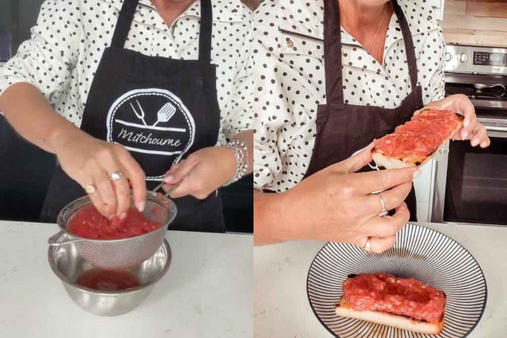 pan con tomate