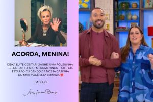Tati Machado e Gil do Vigor substituem Ana Maria Braga