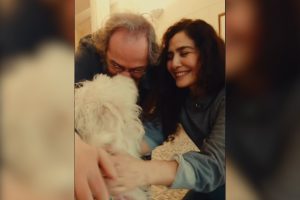 Letícia Sabatella e Daniel Dantas reencontram cachorro após mais de um ano de disputa judicial