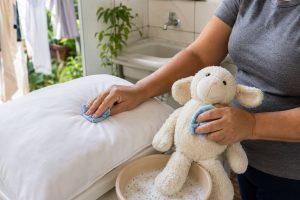 higienizar travesseiros e pelúcias