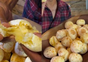 pão de queijo crocante