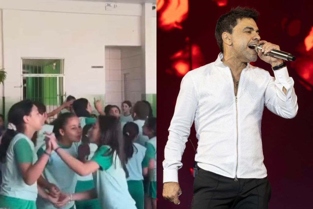 Nem só de Ana Castela vive a criançada: alunos cantam clássico sertanejo em escola de Goiás