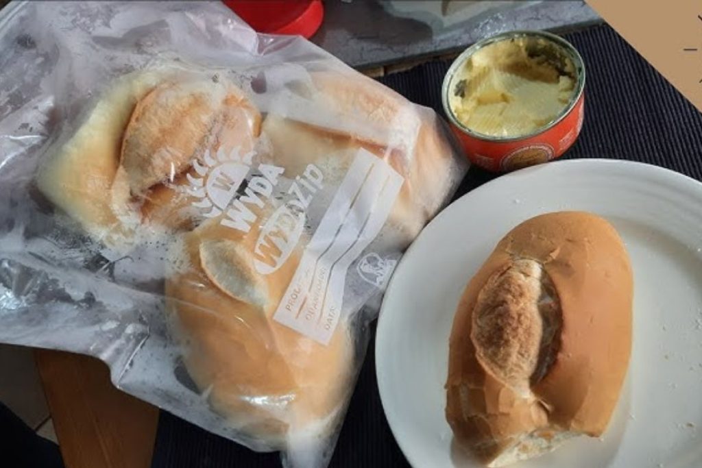 armazenar pão francês