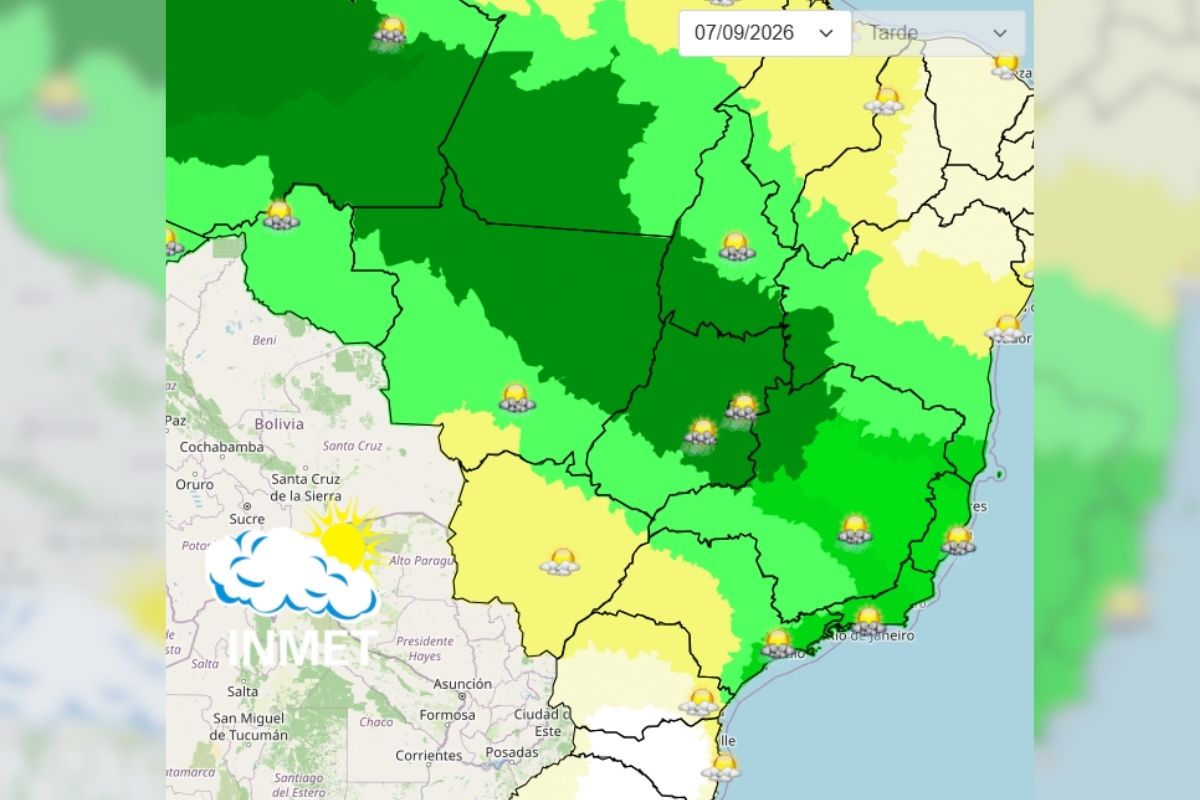 Chuva em Goiânia