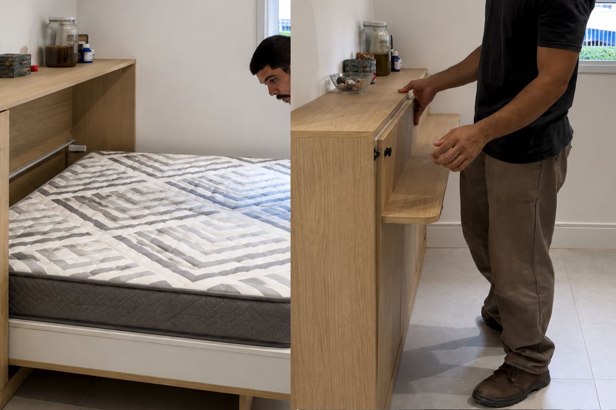 cama retrátil