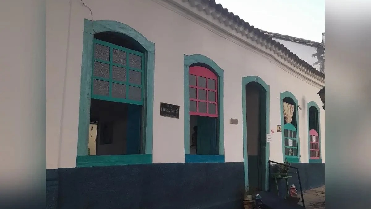 Casa que pertenceu a família Bulhões na Cidade de Goiás.