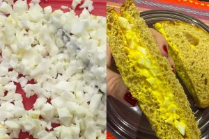 sanduíche japonês de ovo