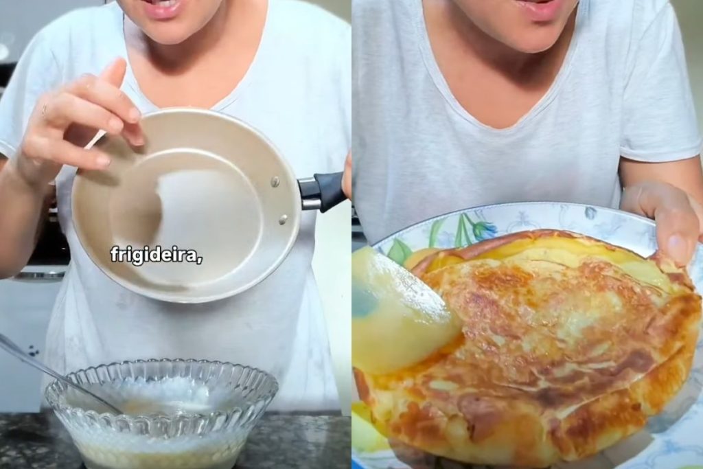 pão de queijo de frigideira