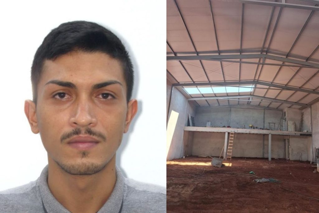 Jovem foi atingido enquanto instalava calhas e pingadeiras no telhado da construção, a cerca de 10 metros de altura. (Foto: Reprodução)