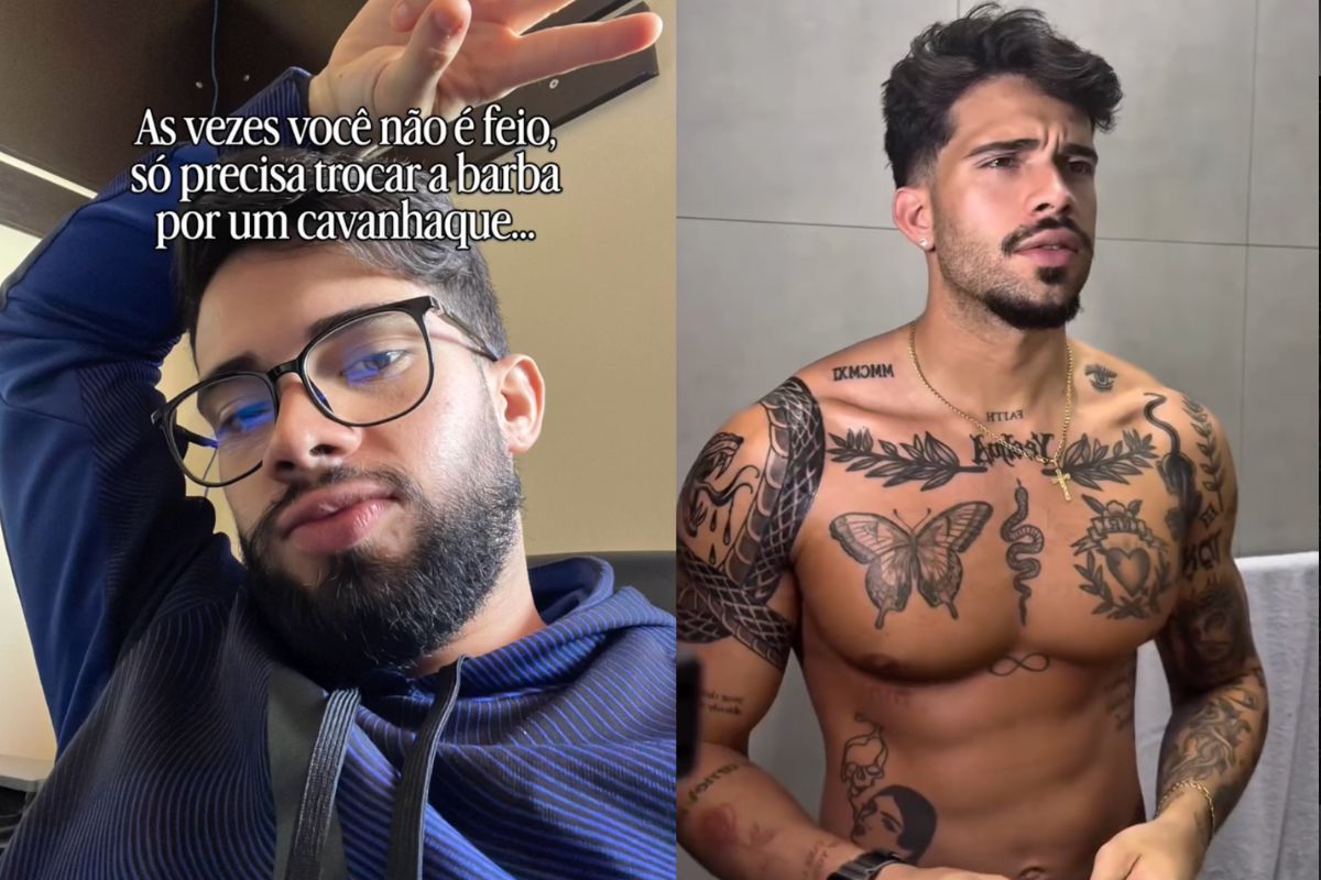 Advogado mostrou o antes e depois da mudança e arrancou comentários bem-humorados dos seguidores. (Foto: Reprodução/Instagram/@pedrohenborges)