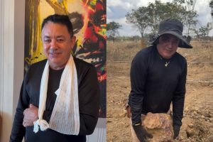 acidente com caminhonete