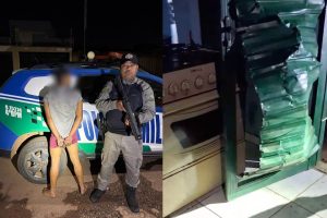 Roupas da vítima teriam sido queimadas durante a confusão, que também deixou danos dentro da residência. (Foto: Reprodução)