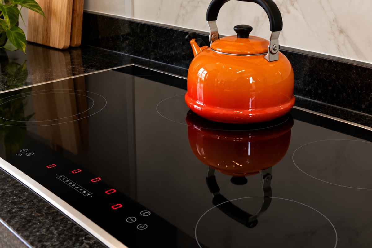 cooktop elétrico vitrocerâmico