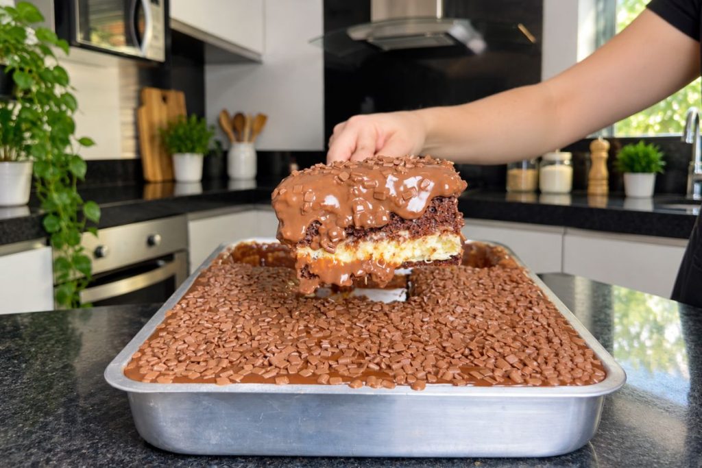 bolo de Prestígio fácil