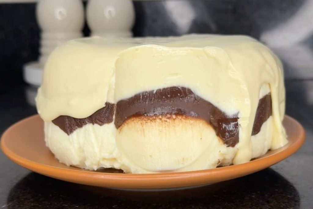 mousse de limão trufado
