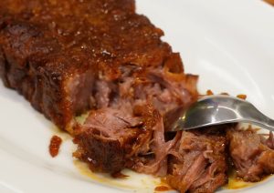 carne de panela desmanchando