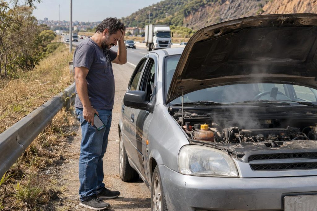 carro usado com motor fundido