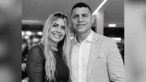 Rogério Camilo e Paulla Regina, casal de pastores de Goiânia, morreu em acidente de moto na BR-060.