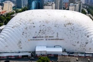 bolha pra esconder construção