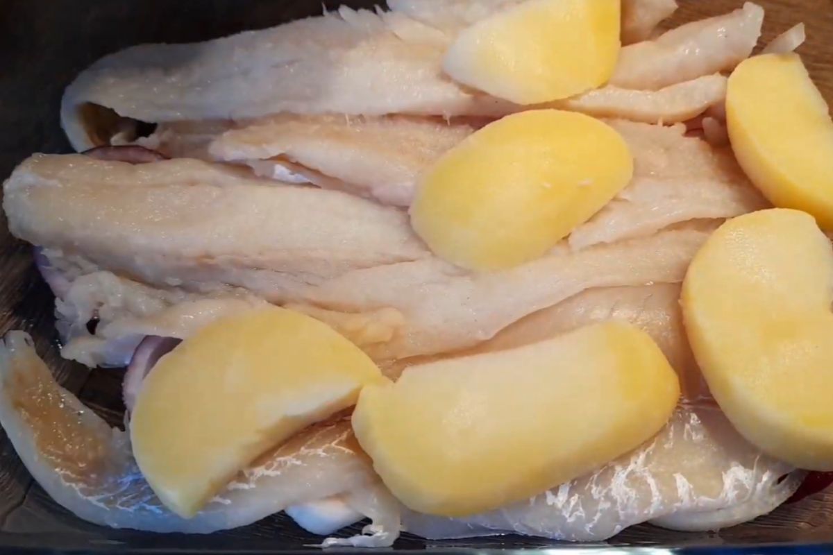 filé de bacalhau