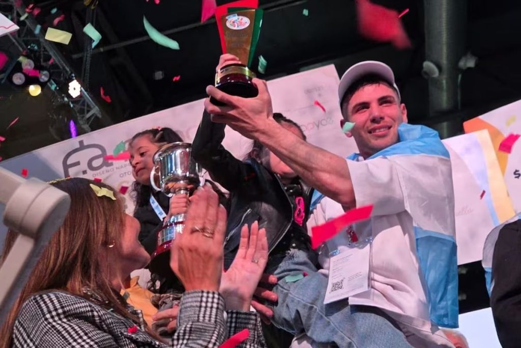 Jairo Carrizo campeão mundial de pizza