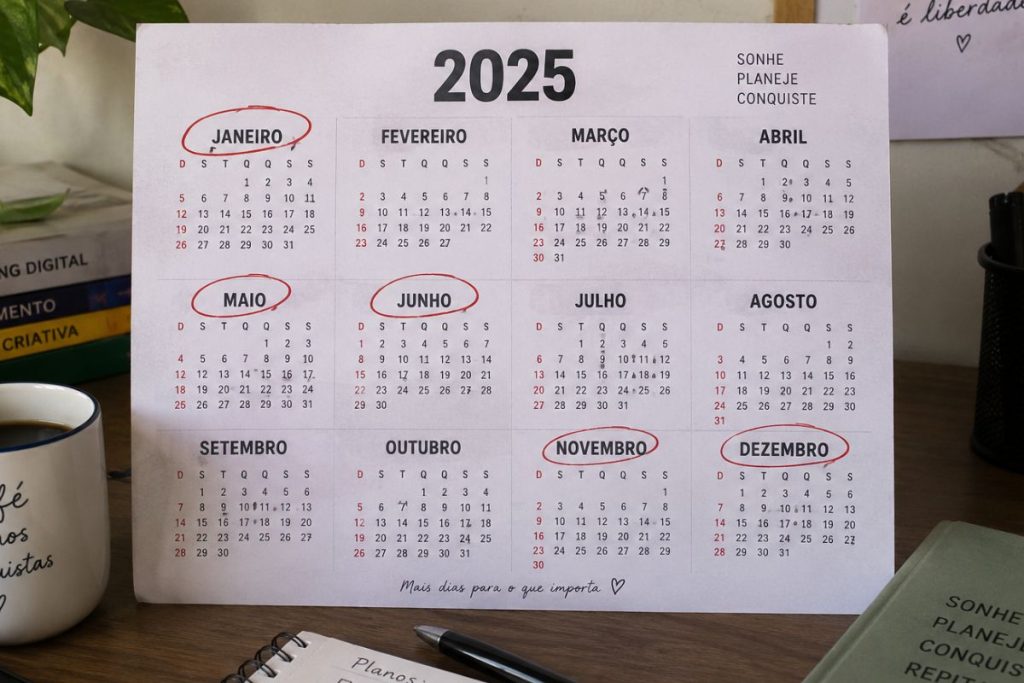 calendário