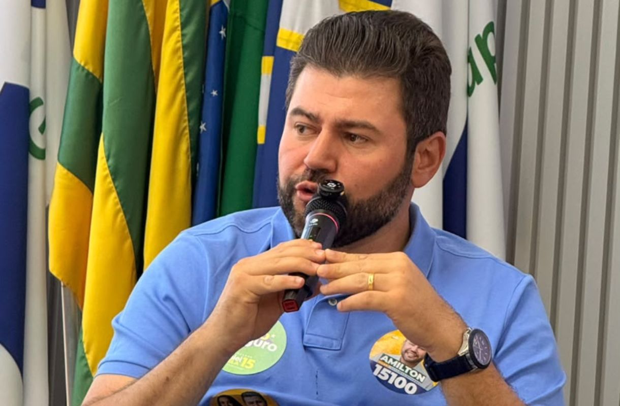 Em sabatina na CDL, Amilton Filho propõe que transporte de ônibus em Anápolis aceite pix e cartão