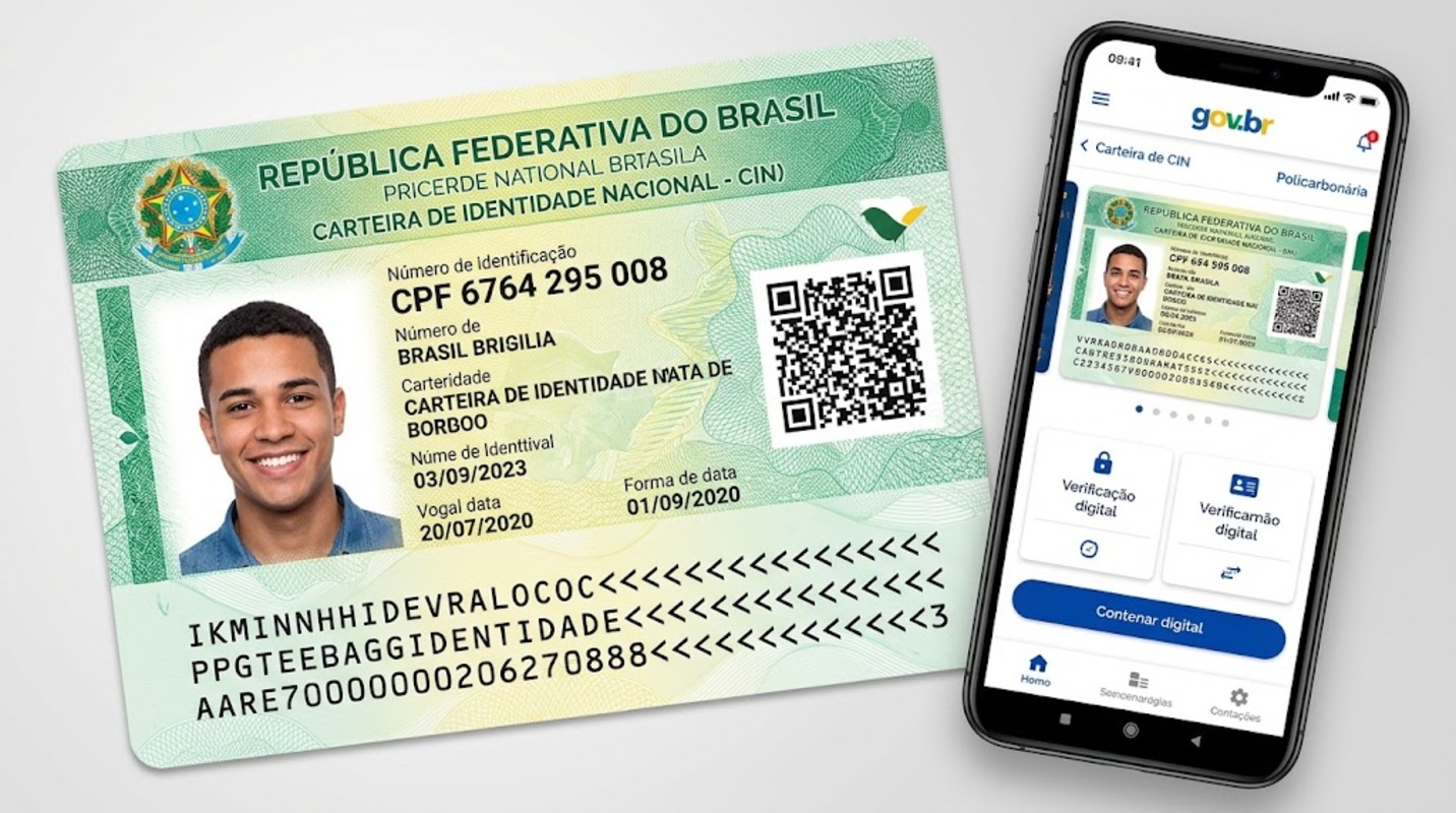 Nova carteira de identidade /