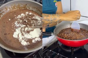 bolo de frigideira