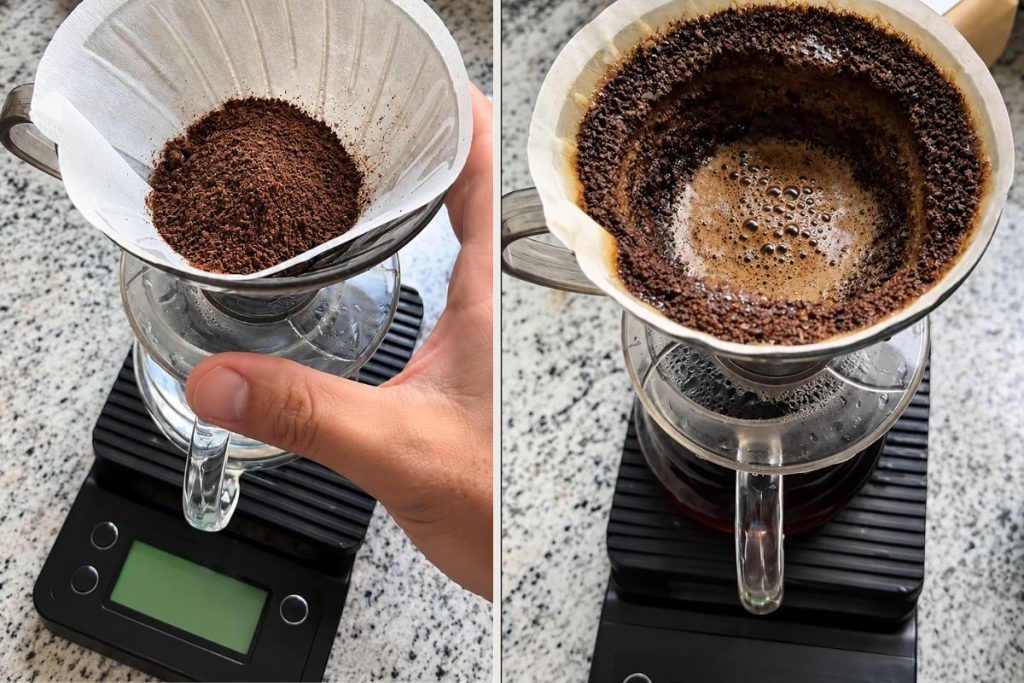 café coado