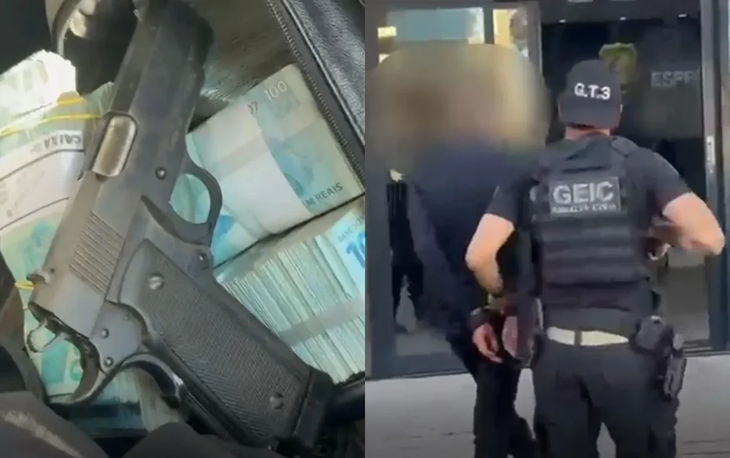 Goiano é preso com mais de R$ 500 mil em espécie e polícia já tem suspeita para onde o dinheiro iria