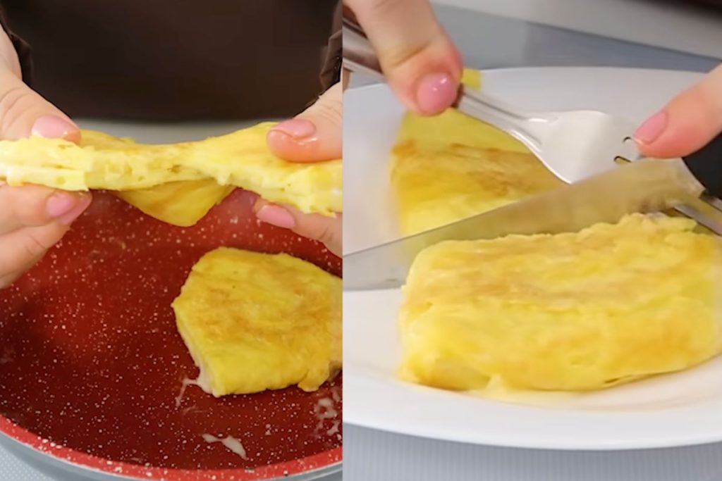 lanche na frigideira