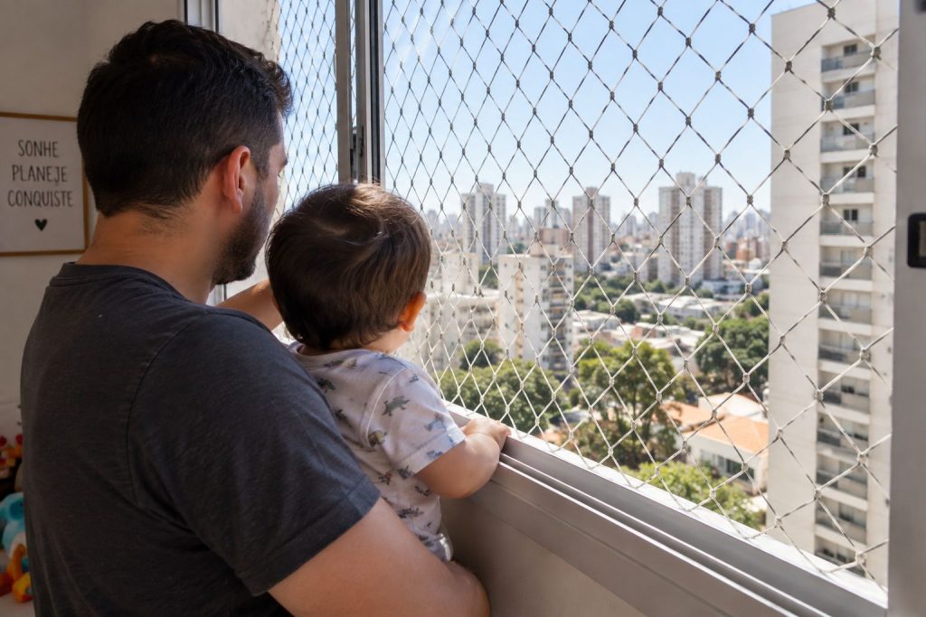 tela de proteção nas janelas