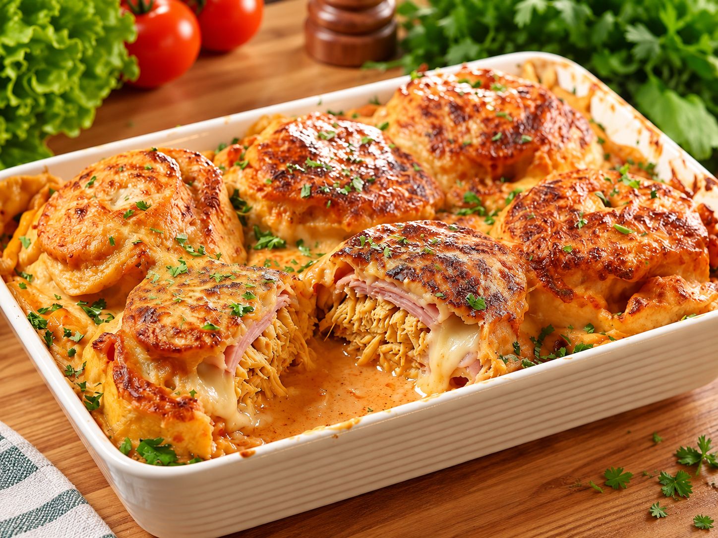 prato para o almoço de domingo em família
