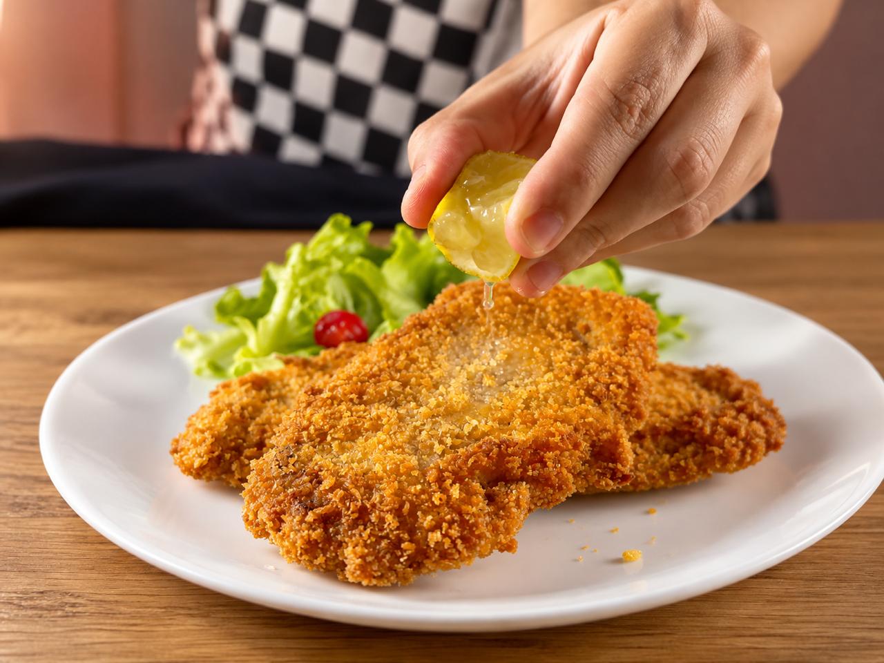 bife à milanesa crocante