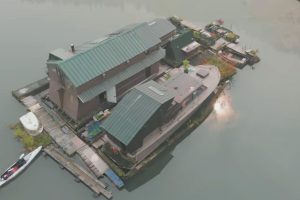 ilha flutuante
