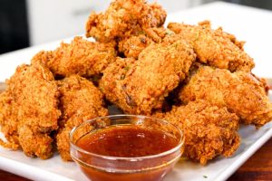 Frango frito crocante