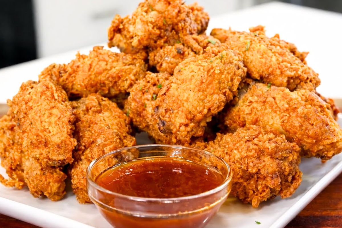 Frango frito crocante