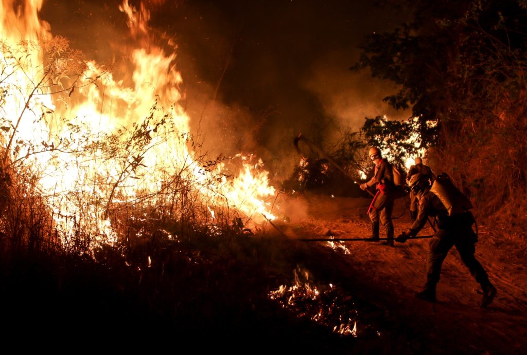 Estado de Goiás intensificou as ações de prevenção, monitoramento e combate aos incêndios em vegetação em todo o território. (Foto: Divulgação)