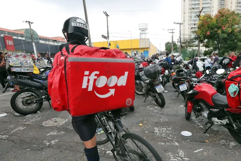 entregadores de alimentos