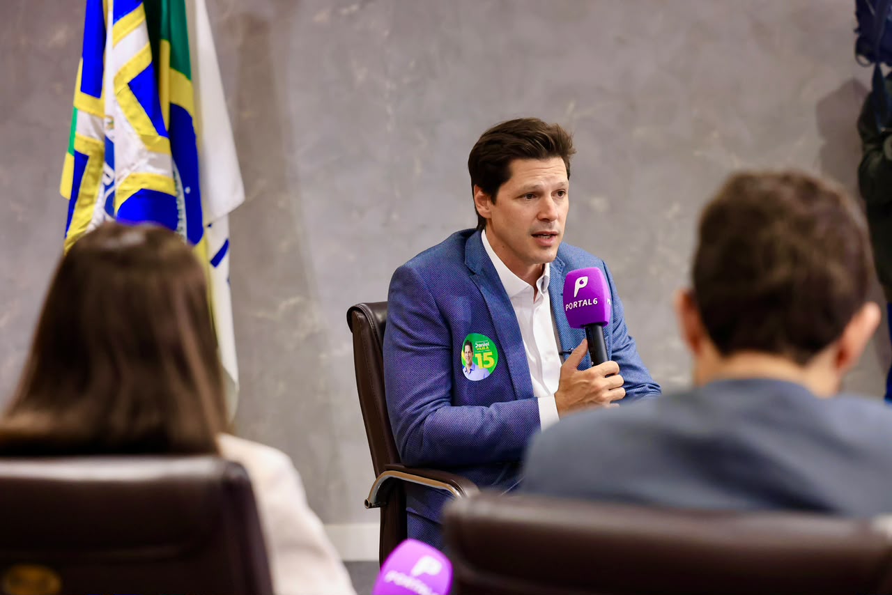 Governador e candidato à reeleição Daniel Vilela (MDB)