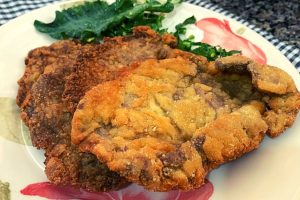 Bife à milanesa