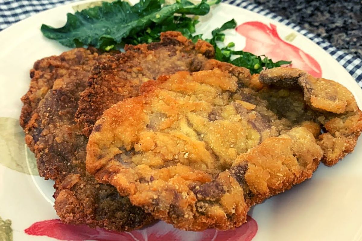 Bife à milanesa
