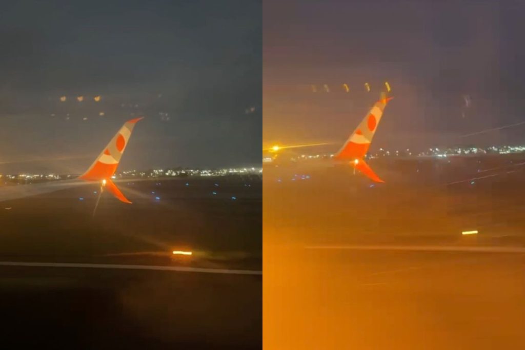 Falha em motor interrompe decolagem de avião e provoca tensão no Aeroporto de Goiânia