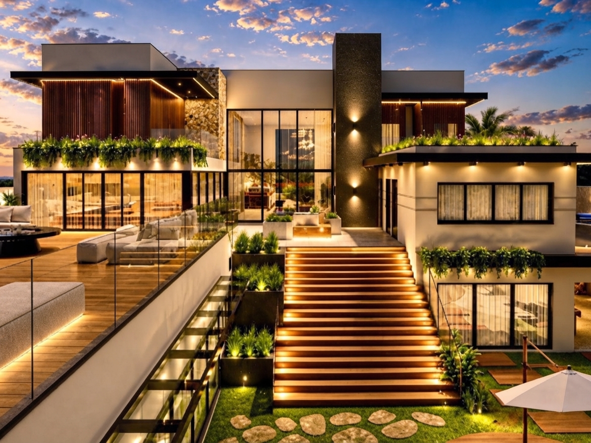 Mansão que um dos maiores nomes da música está construindo em Goiânia terá 1,5 mil m², piscina de resort, cinema e até campo de futebol