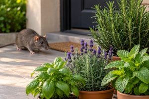 plantas aromáticas para afastar ratos