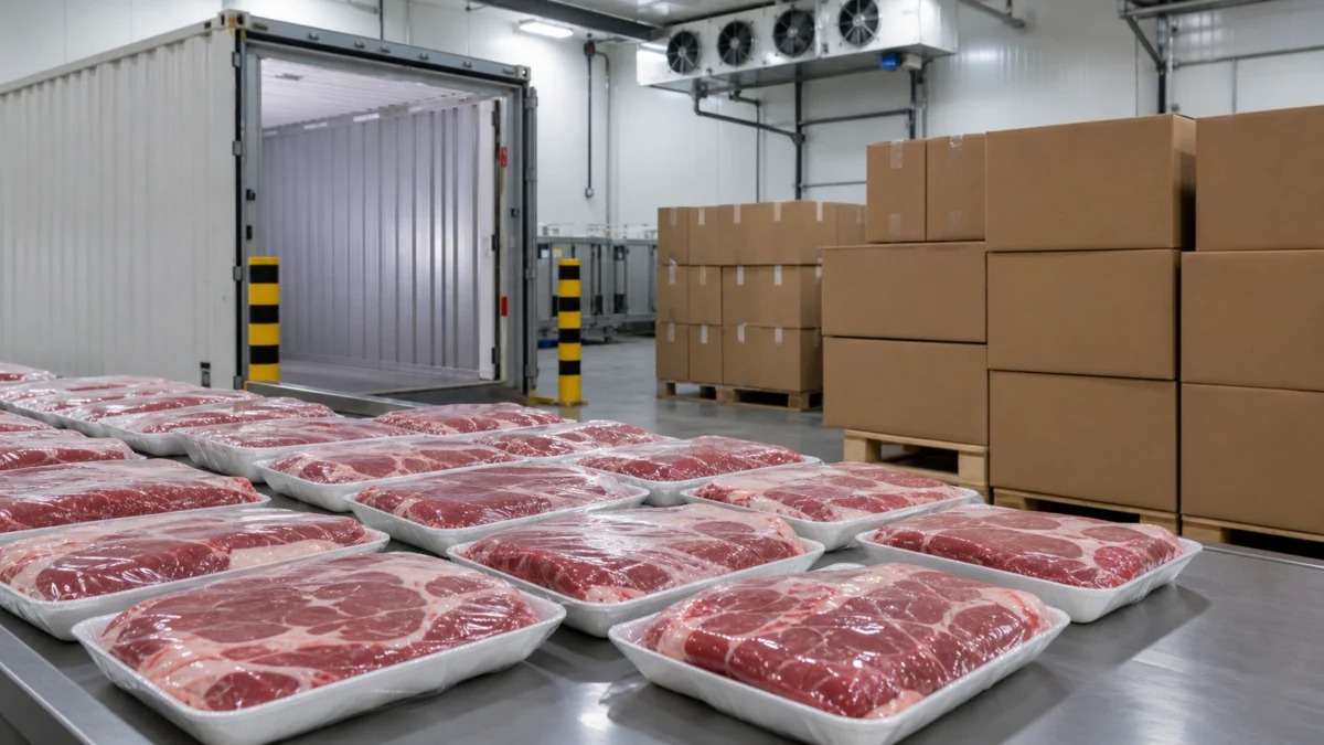 Supermercado recebe carne refrigerada durante a madrugada e funcionários descobrem de manhã que o caminhão estava com a temperatura maior que a o previsto, perdendo centenas de produtos