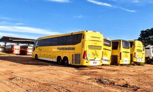 Ônibus do Grupo Itapemirim