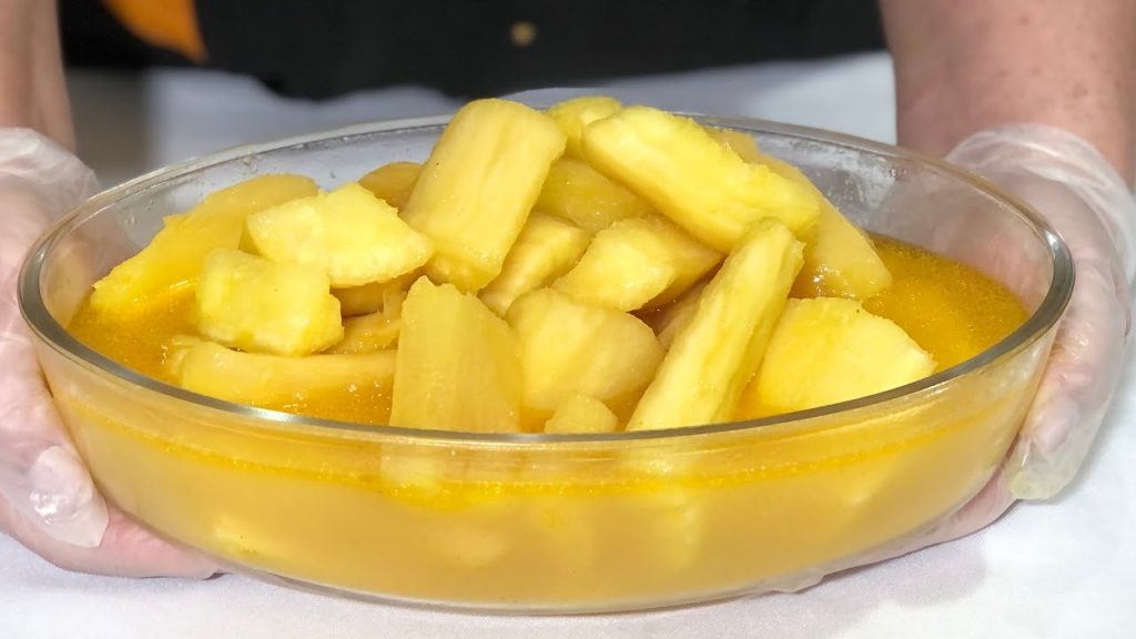 Mandioca branca, amarela ou manteiga